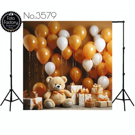 Backdrop balloons gifts 3579