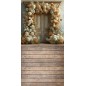 Backdrop door decoration flowers 3609