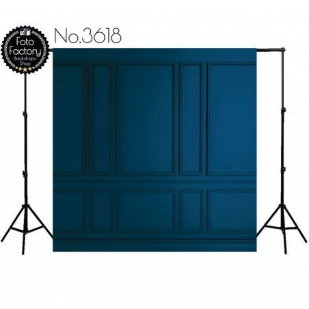 Backdrop blue moulding 3618