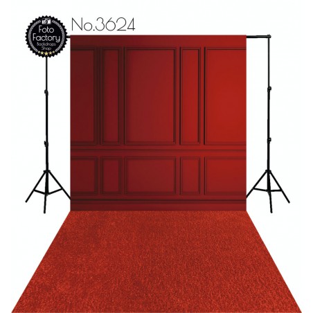 Backdrop red moulding 3624