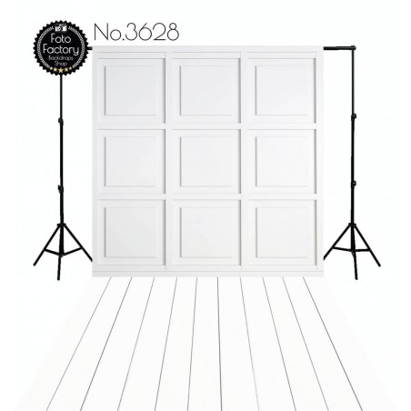 Backdrop white moulding 3628