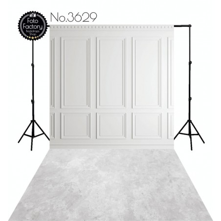 Backdrop white moulding 3629