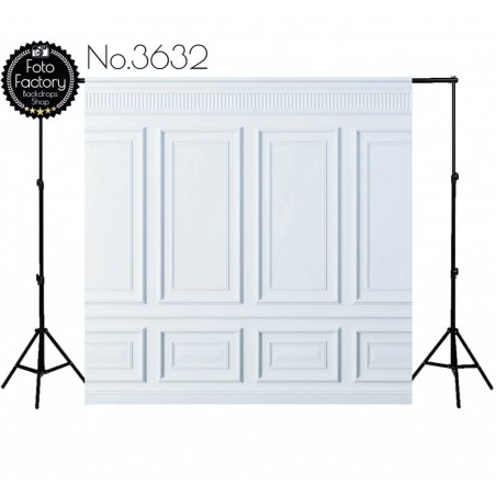 Tło Fotograficzne błękitna sztukateria 3632