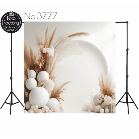 Backdrop field plants decoration 3777