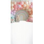 Backdrop balloons decoration 3792