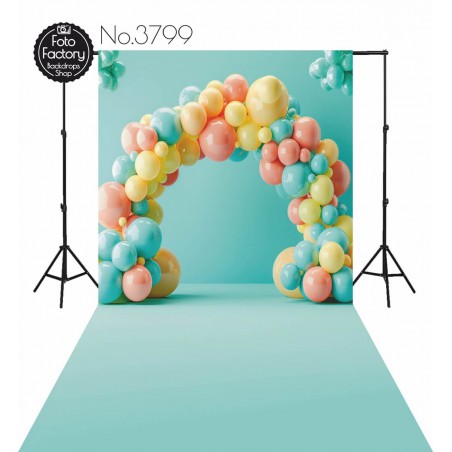 Backdrop balloons decoration 3799