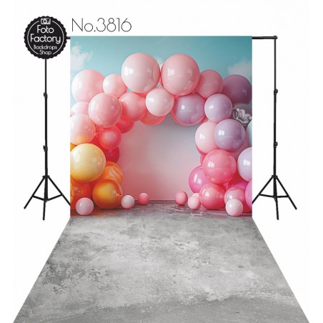 Backdrop balloons decoration 3816