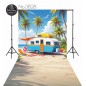 Backdrop beach caravan 3828