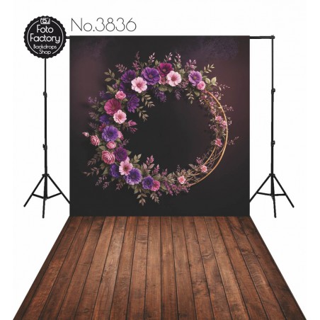 Backdrop flowers decoration 3836