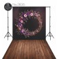 Backdrop flowers decoration 3836