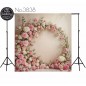 Backdrop flowers decoration 3838