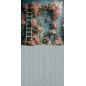 Backdrop pink flowers wall decoration 3843