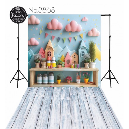 Backdrop school theme 3868