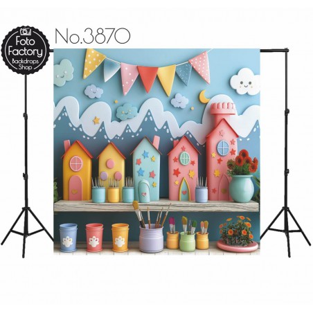 Backdrop school theme 3870