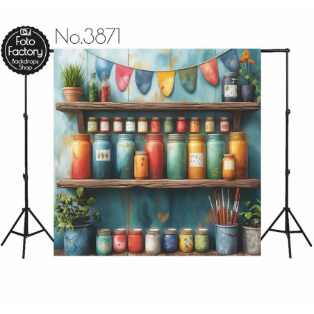 Backdrop school theme 3871