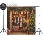 Backdrop Christmas Christmas tree gifts wardrobe 3942