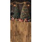 Backdrop Christmas big Christmas tree gifts 3959