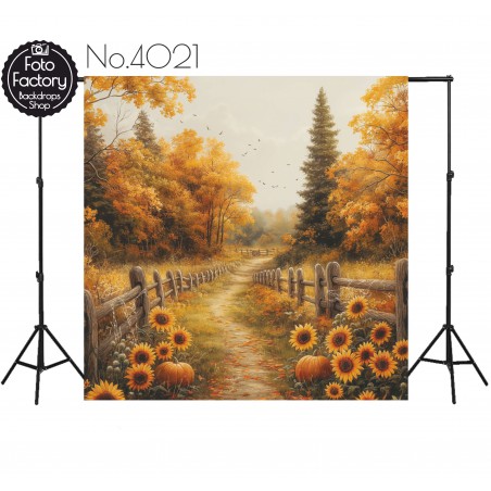 Backdrop autumn theme 4021