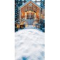 Backdrop Christmas theme 3963