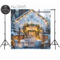 Backdrop Christmas theme 3965