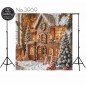 Backdrop Christmas theme 3969