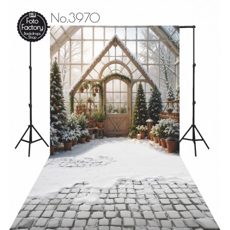 Backdrop Christmas theme 3970