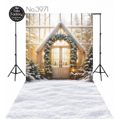 Backdrop Christmas theme 3971