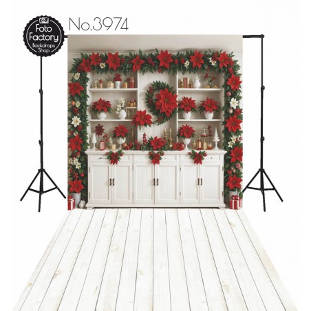 Backdrop Christmas theme 3974