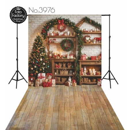 Backdrop Christmas theme 3976