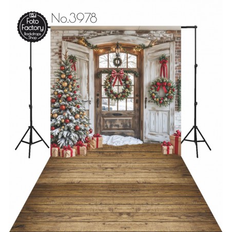 Backdrop Christmas theme 3978