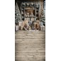 Backdrop Christmas theme 3979