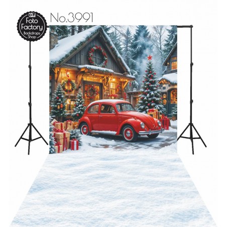 Backdrop Christmas theme 3991