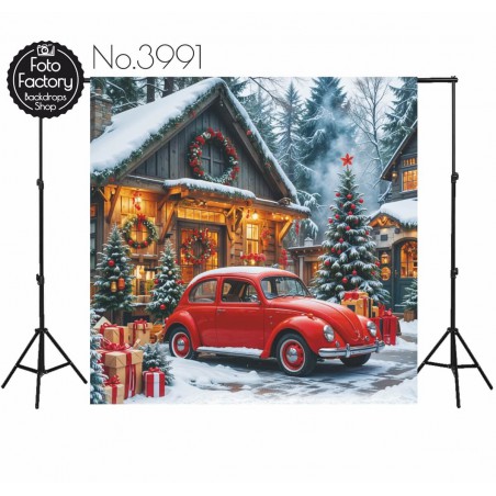 Backdrop Christmas theme 3991