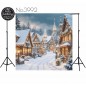 Backdrop Christmas theme 3992