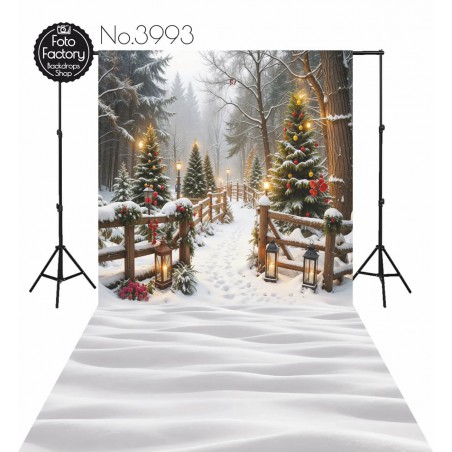 Backdrop Christmas theme 3993