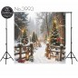 Backdrop Christmas theme 3993