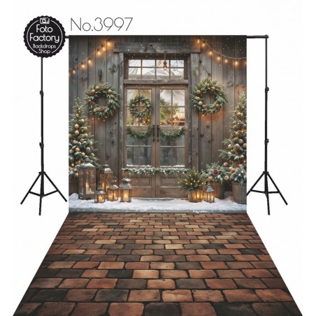 Backdrop Christmas theme 3997