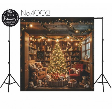 Backdrop Christmas theme 4002