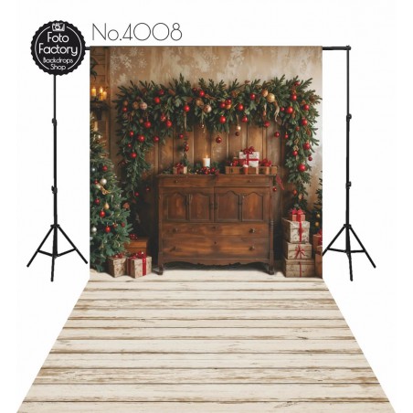 Backdrop Christmas theme 4008