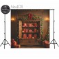 Backdrop Christmas theme 4011