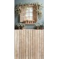 Backdrop spring theme flowers window 4042