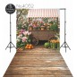 Backdrop spring theme flowers 4052