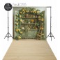 Backdrop spring theme flowers furniture 4055