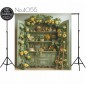 Backdrop spring theme flowers furniture 4055