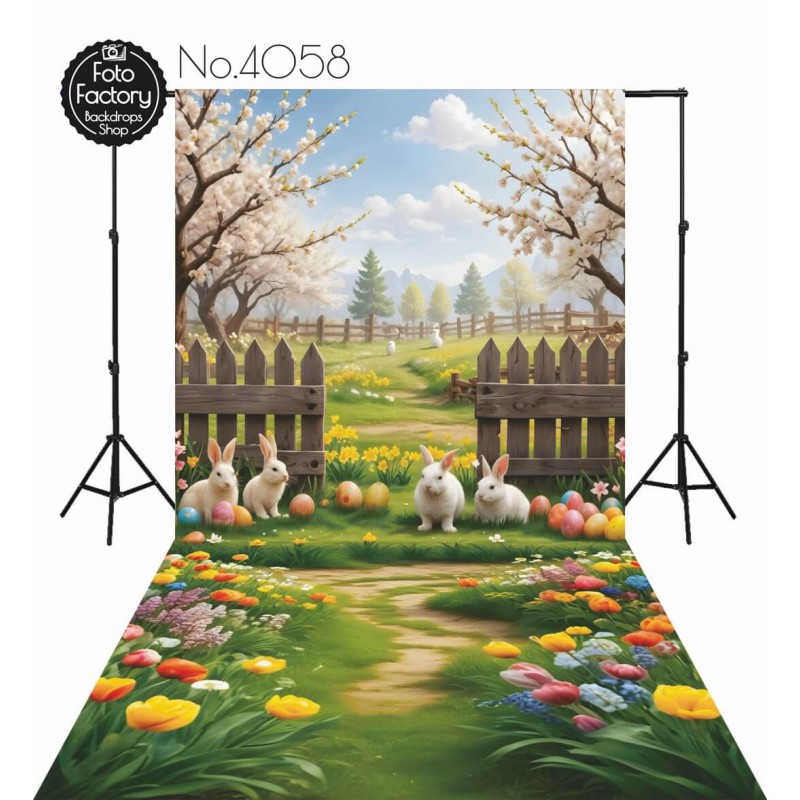 Backdrop spring theme Easter 4058