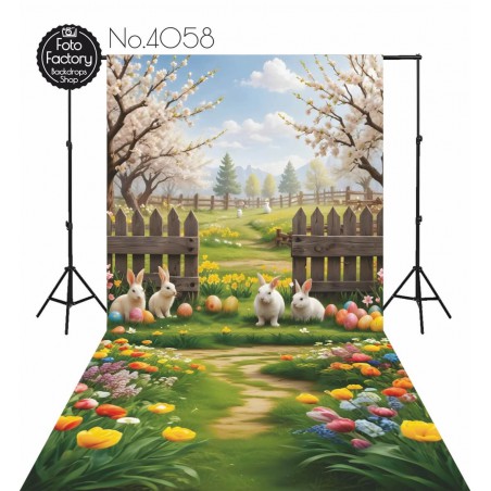 Backdrop spring theme Easter 4058