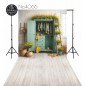 Backdrop spring theme flowers wardrobe 4066