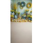 Backdrop spring theme yellow flowers 4067