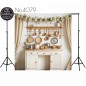 Backdrop white chest of drawers kitchen utensils 4079