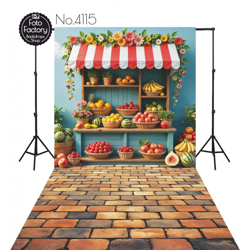 Backdrop fruit stand 4115
